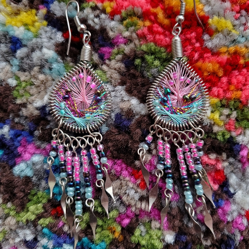 NWOT beaded dangles